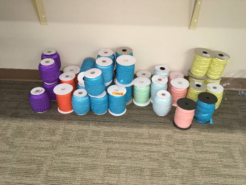 lot 80 image: MIX OF RIBBONS