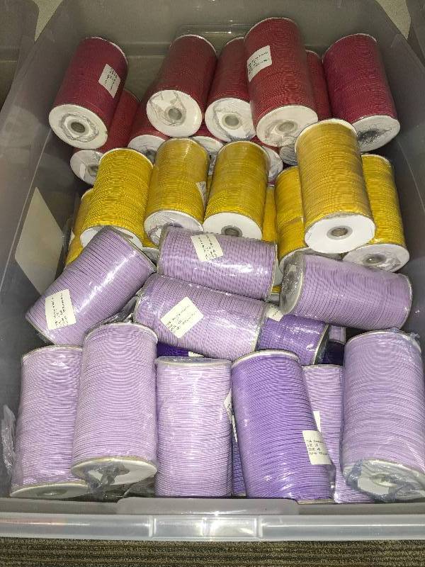 lot 84 image: SKINNY ELASTIC RIBBON