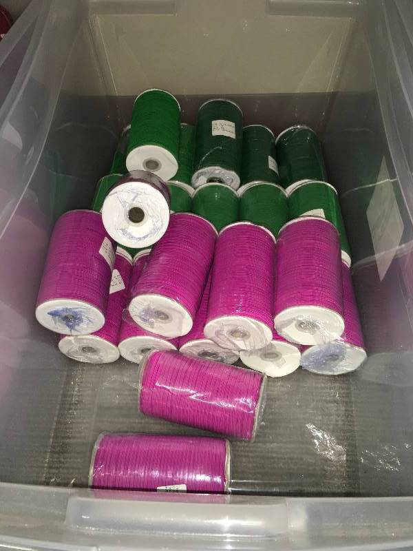 lot 86 image: SKINNY ELASTIC RIBBON
