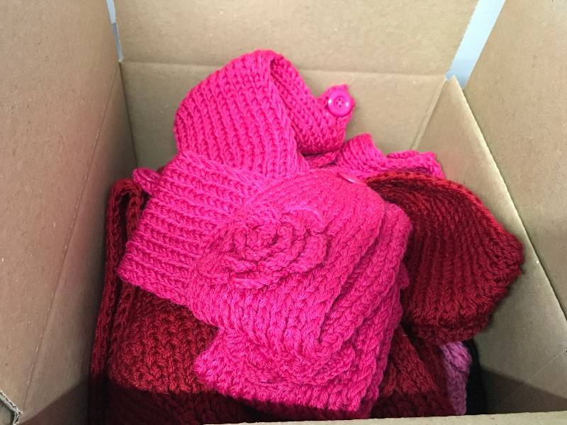 lot 191 image: KNITTED HEADWRAPS