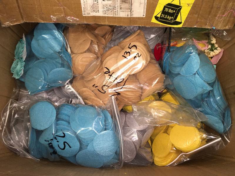 lot 264 image: FELT CIRCLES