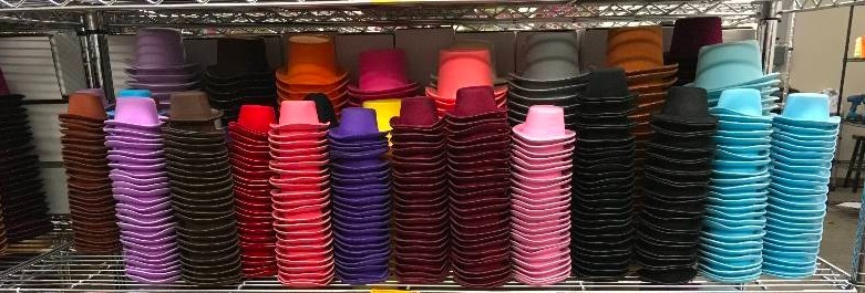 lot 326 image: MINI COWBOY HATS AND TOP HATS