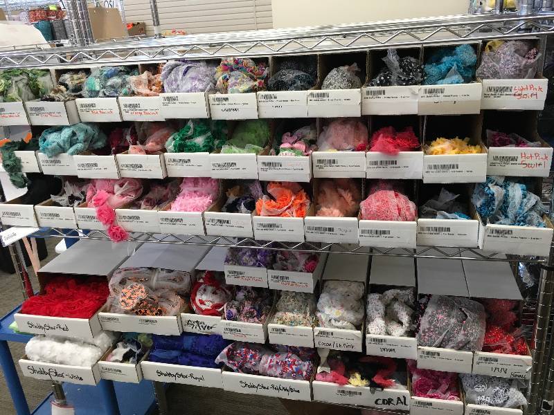 lot 364 image: FLOWERED RIBBONS AND SHABBY CHIFFON
