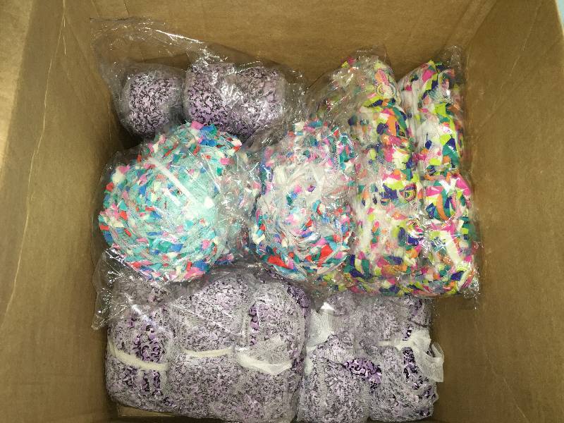 lot 395 image: FLOWERED RIBBON, SHABBY CHIFFON