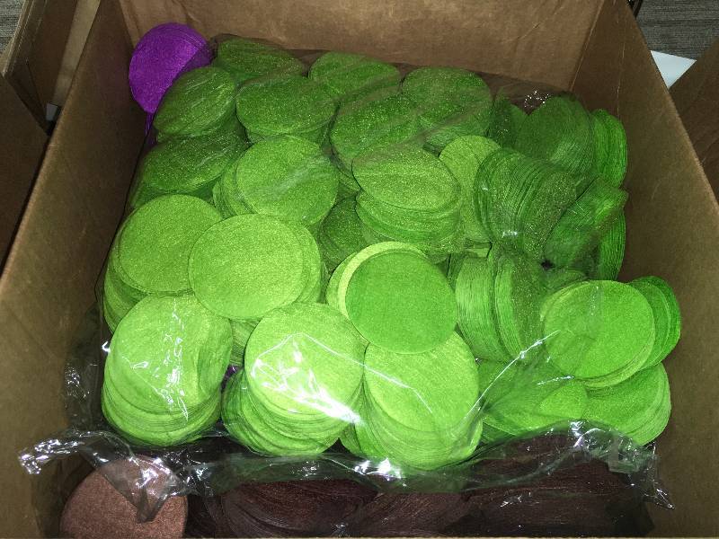 lot 409 image: FELT CIRCLES