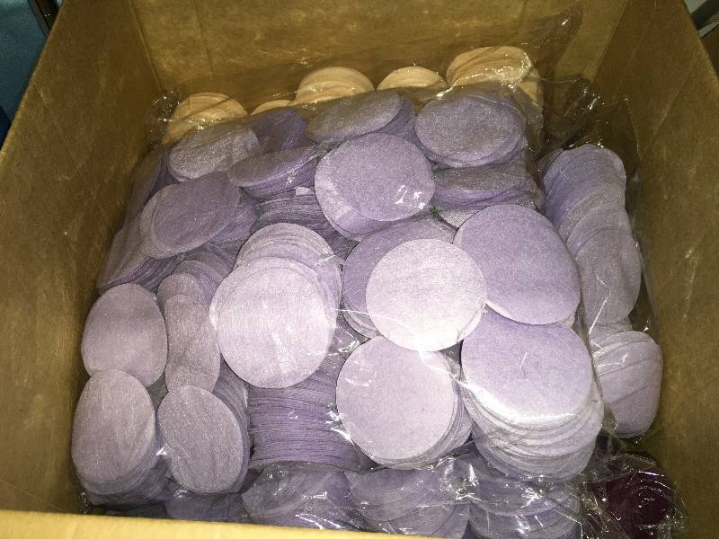 lot 410 image: FELT CIRCLES