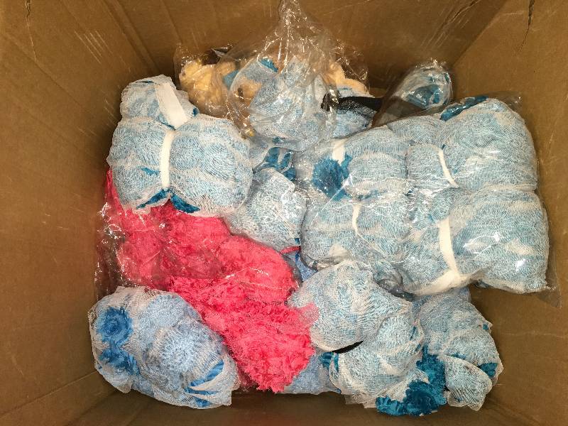 lot 427 image: FLOWERED RIBBON, SHABBY CHIFFON