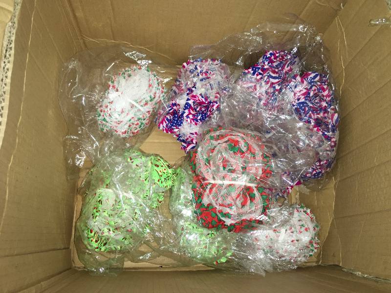 lot 428 image: FLOWERED RIBBON, SHABBY CHIFFON