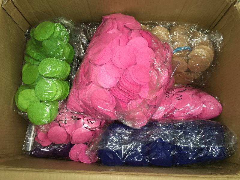 lot 276 image: FELT CIRCLES