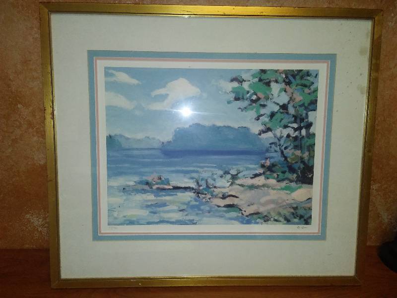 lot 26 image: Shoreview to an Island,Baker Signed and Numbered print (118 of 950)