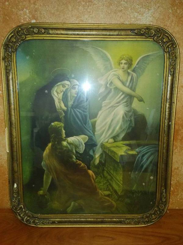 lot 35 image: Vintage Tantalizing Resurrection Print