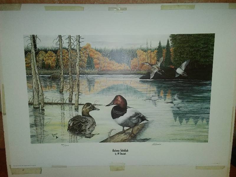 lot 45 image: Al Dornisch 1980 Autumn Interlude, Signed and Numbered