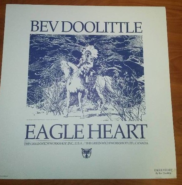 lot 48 image: Bev Doolittle Eagle Heart, 28586 of 45,000,
