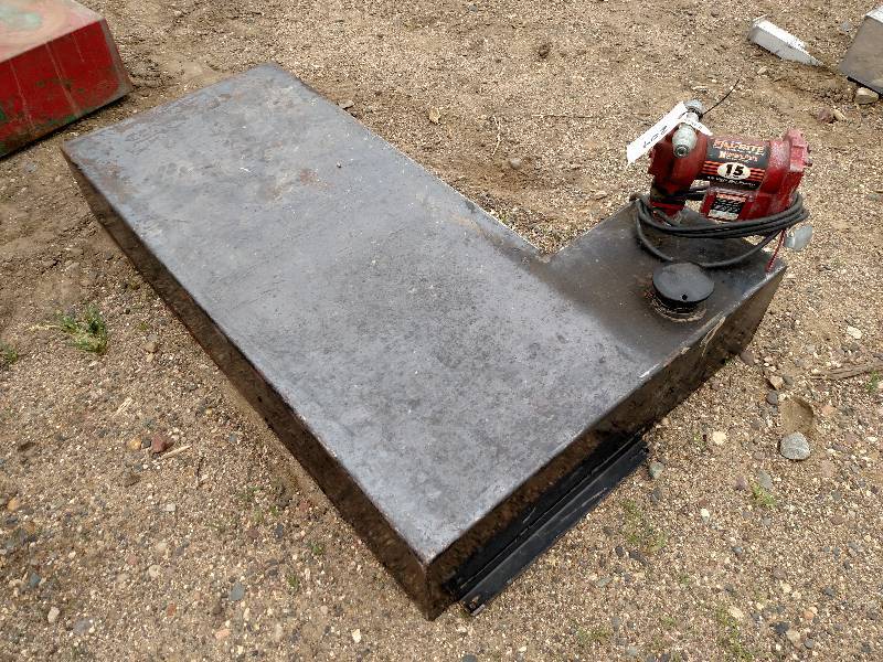 lot 209 image: Fuel Tank, 51 x 34 with Fill-Rite 1...
