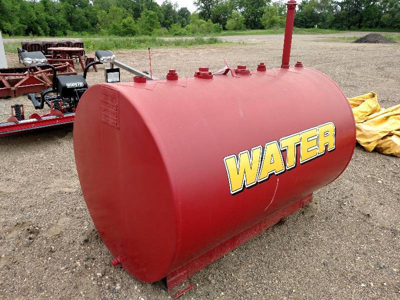 lot 217 image: Steel Water Tank, 75 x 47 Diamete...