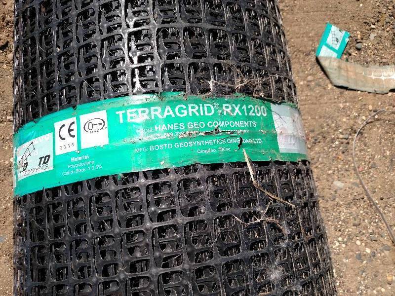 lot 261 image: (2) Rolls TerraGrid RX1200 78 Poly...