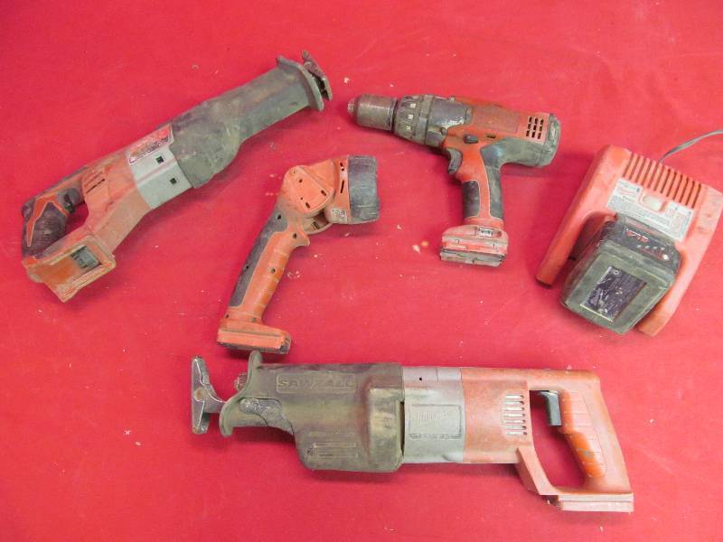 lot 24 image: cordless tools