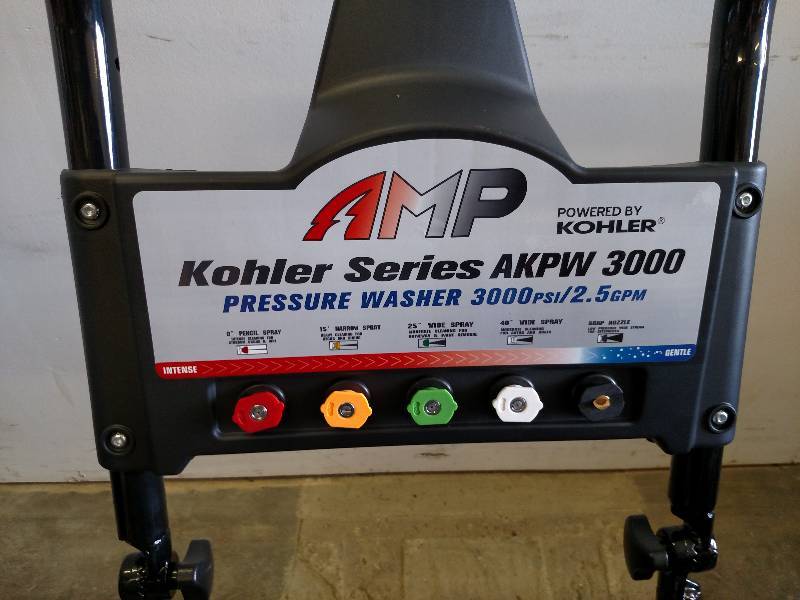 lot 4 image: AMP AKPW 3000 3000 PSI Gas Pressure...