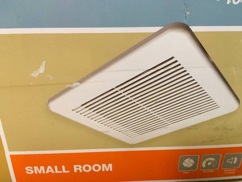lot 64 image: Hampton Bay 50 CFM Ceiling Bathroom Exhaust Fan