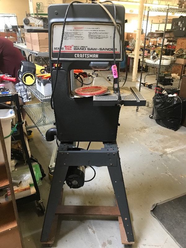 lot 406 image: CRAFTSMAN BANDSAW