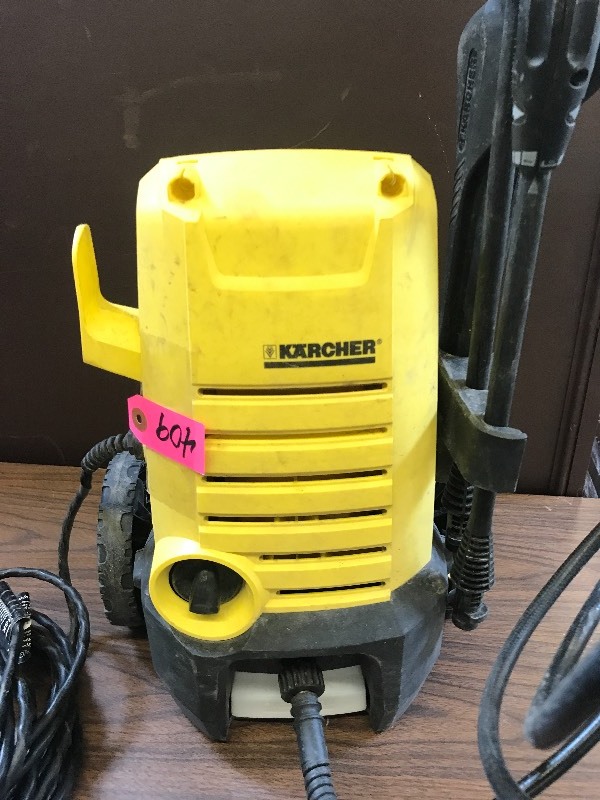 lot 409 image: KARCHER ELECTRIC PRESSURE WASHER