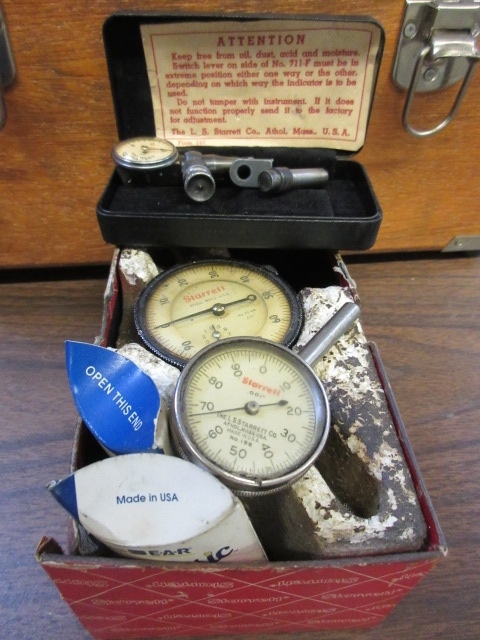 lot 412 image: STARRETT DIAL TEST INDICATORS