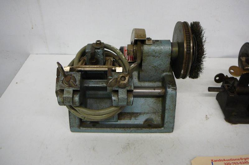Taylor Key Machine1 Corbin Lock CO.1 Key Cutting Equipment