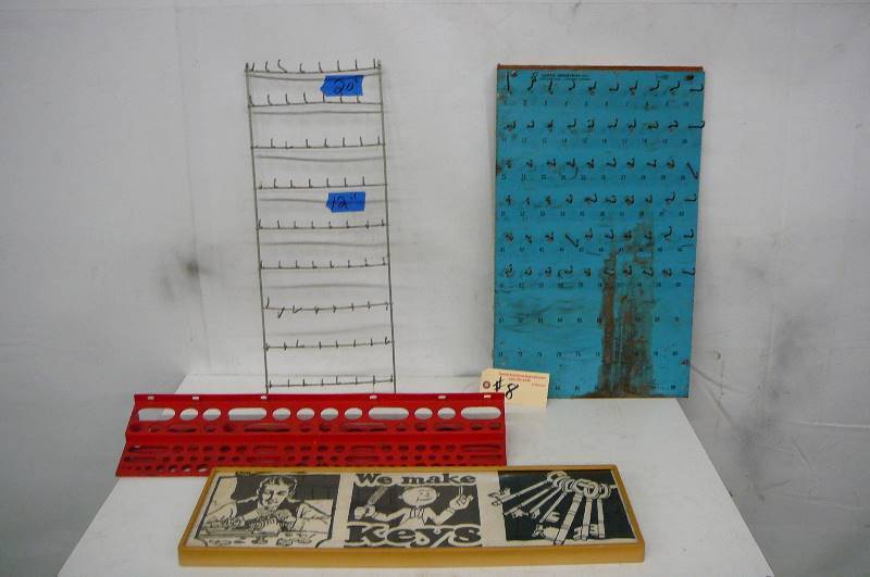 lot 8 image: Key Rack, Tool Racks, Key Sign