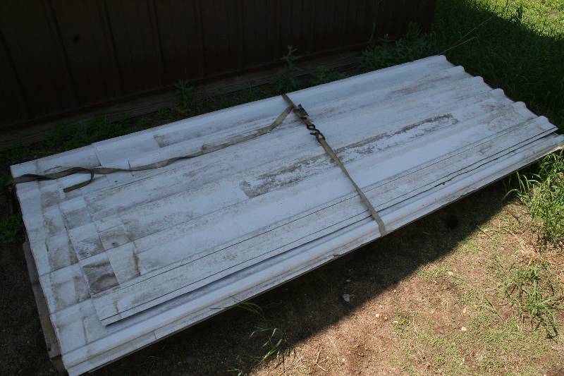 lot 25 image: Pole Barn Tin Sheets