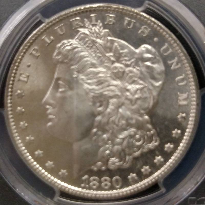 1880 S MS67 PCGS Morgan Silver Doll...