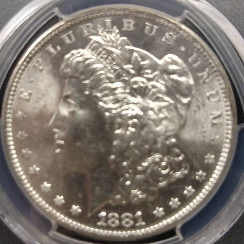1881 S MS64 PCGS Morgan Silver Doll...