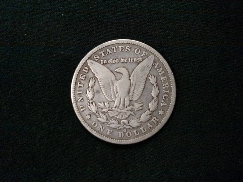 1885 O Morgan Silver Dollar...