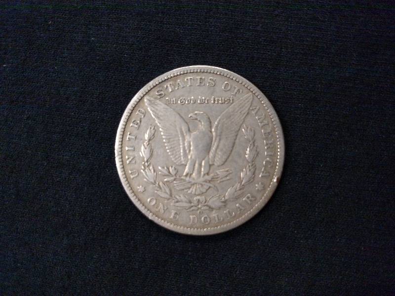 1887 O Morgan Silver Dollar...
