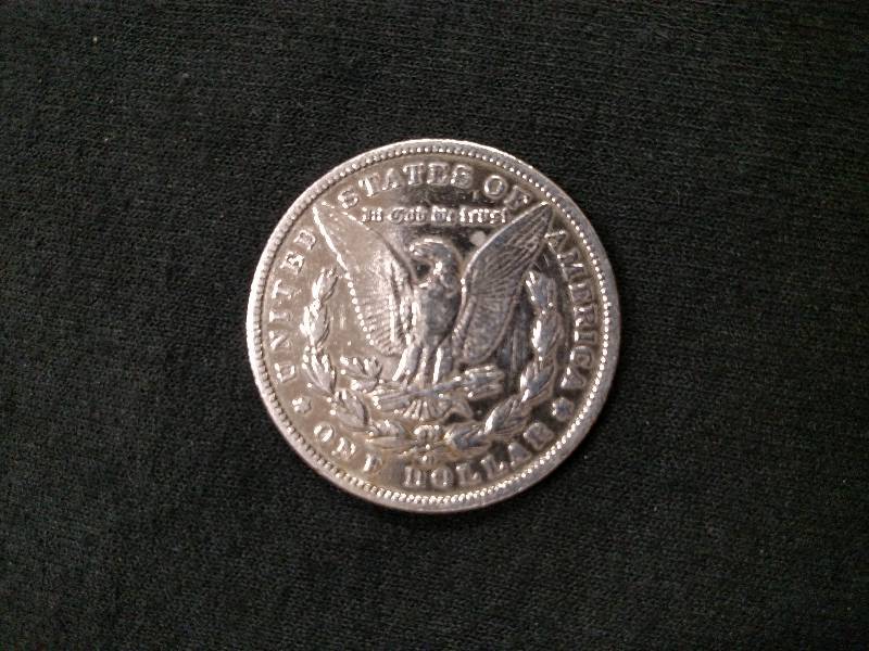 1889 O Morgan Silver Dollar...