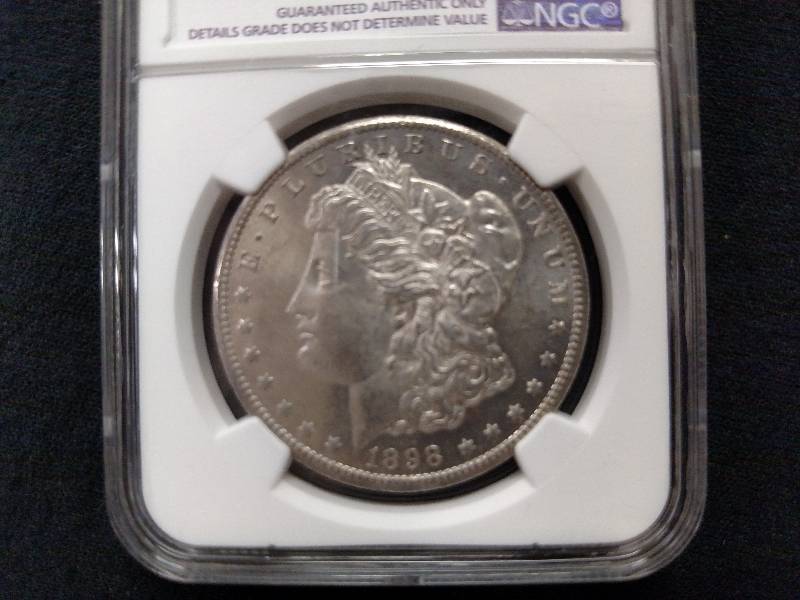 1898 O Uncirculated Improperly Clea...
