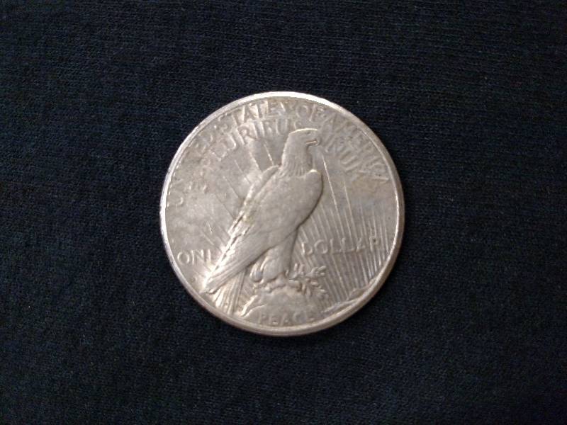 1924 S Peace Silver Dollar...