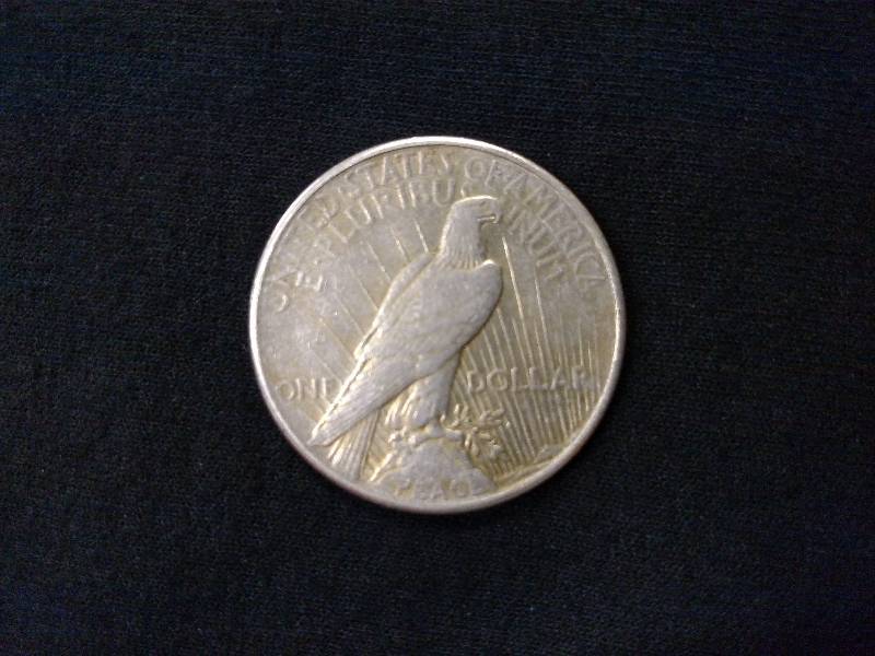 1925 Peace Silver Dollar...