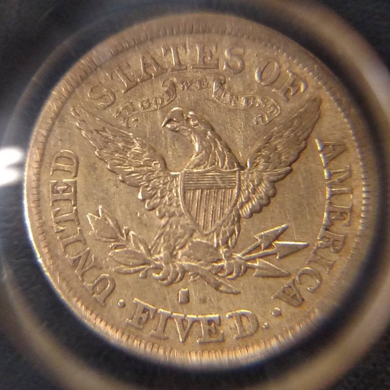 1880 S Five Dollar Liberty Gold Coi...
