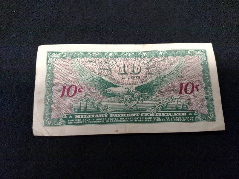 Ten Cents Military Payment Certific...