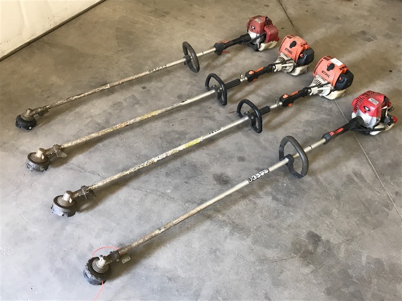 lot 16 image: Lot Of (2) Stihl Commercial Grass T...