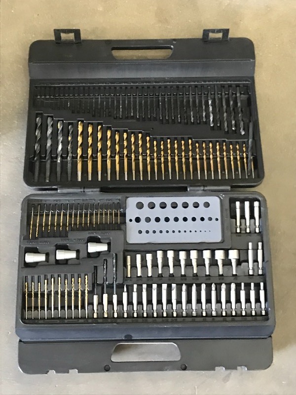 lot 49 image: Portable Drill Bit & Driver Set Wit...