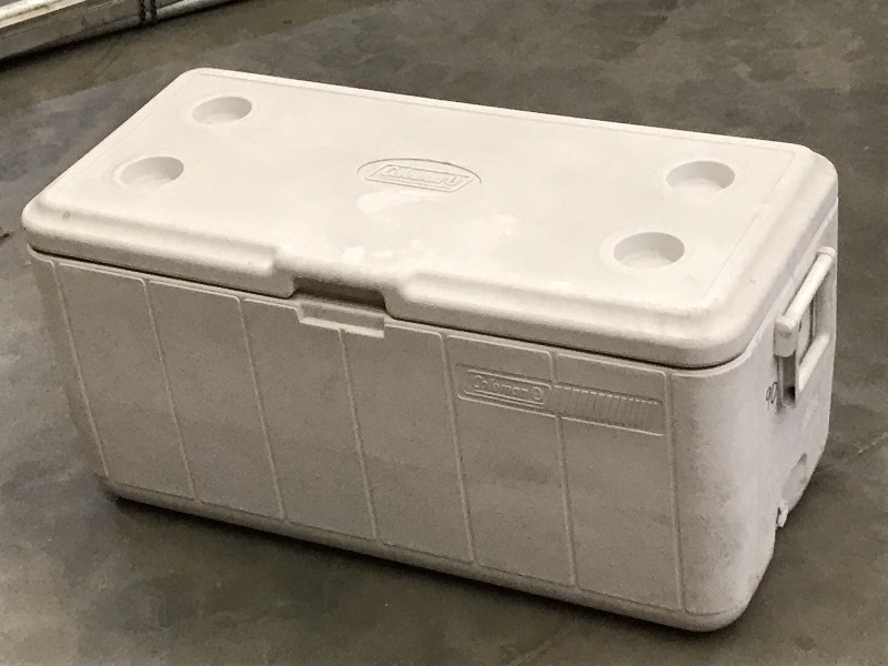 lot 90 image: Coleman 100-Quart Party Cooler, Use...