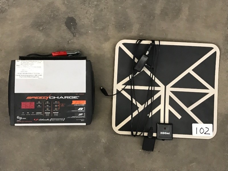 lot 102 image: (1) Schumacher 12Volt Speed Charger...