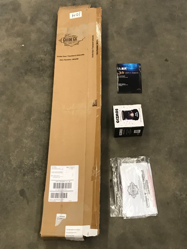lot 104 image: Guide Gear Treestand Umbrella & Giz...