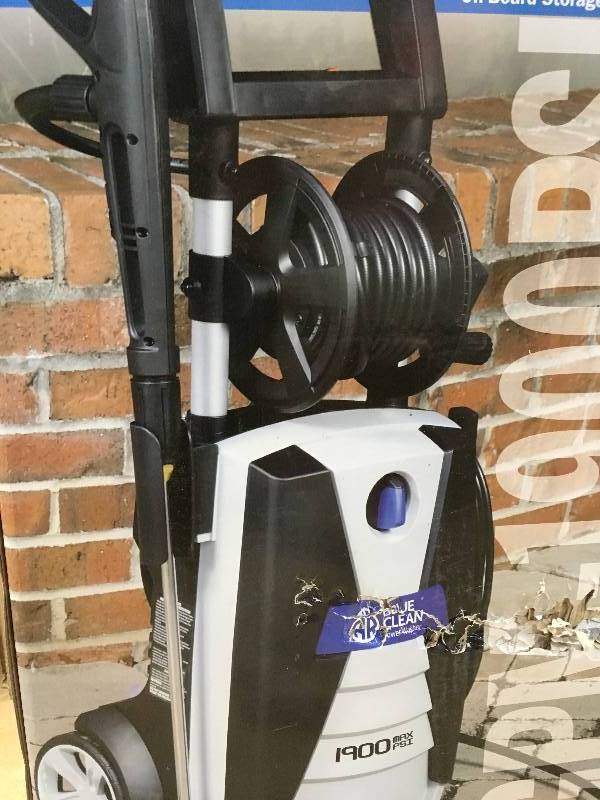 lot 42 image: AR Blue Clean electric pressure washer in working conditions