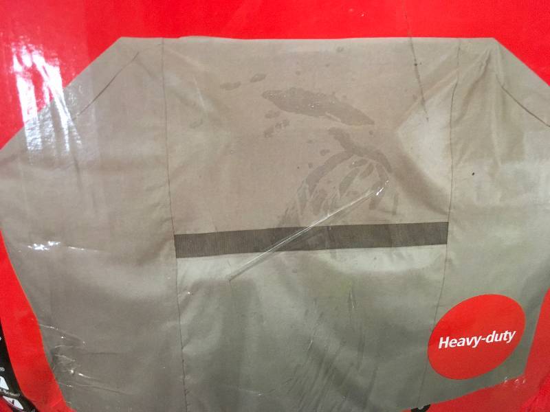 lot 72 image: UNIVERSAL 65 in. Tan Premium Grill Cover