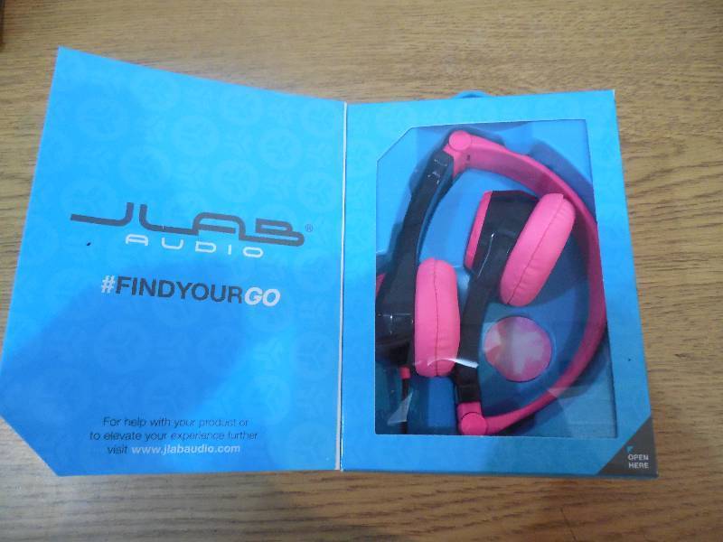 JLAB Kids Folding Wired Headphones