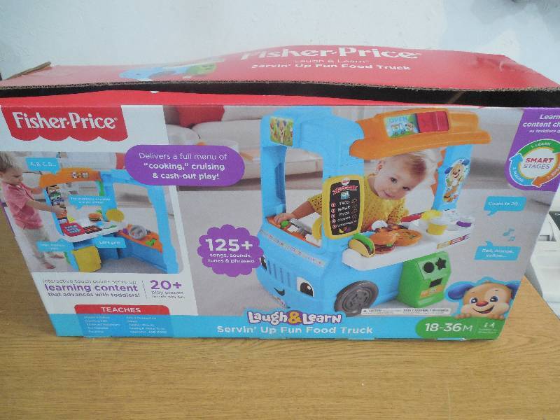 fisher price laugh and learn serve it up food truck