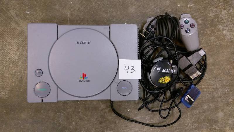 Sony Playstation 1 PS1 - SCPH-9001 | GAMING CONSOLE AND GAME CLEAROUT! PLAYSTATION  1,2 and 3, Wii's AND Wii U's XBOX 360 and One PLUS HUGE GAME LOTS! | K-BID