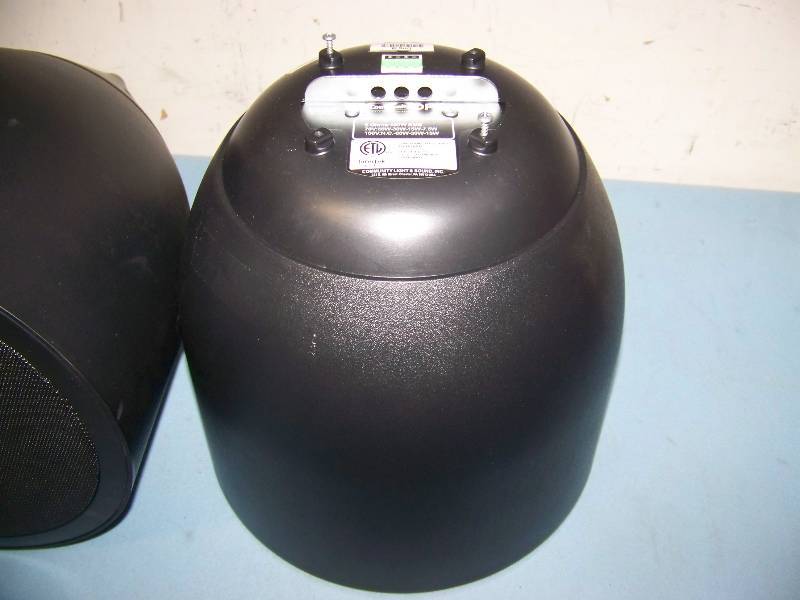 (2) Community, DP6, 6.5, Full-Range, Distributed Design Pendant Style Speakers